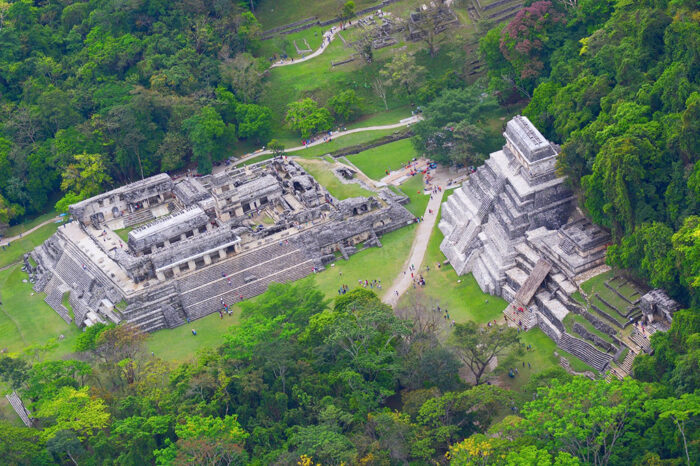 Palenque by Airplane